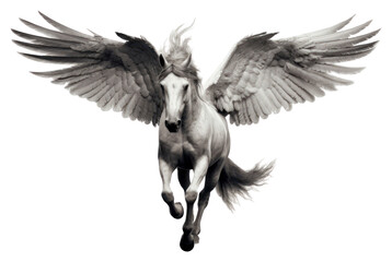PNG Pegasus animal mammal flying - obrazy, fototapety, plakaty