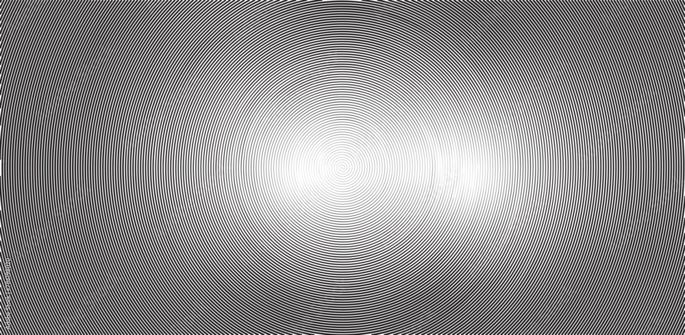 Poster Abstract geometric pattern with diagonal lines and curves on a white background. Elegant wave design in a minimal vector style, perfect for modern wallpapers or business banners..