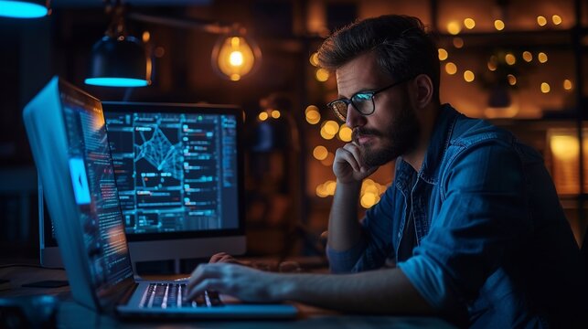 The Chromatic Code: Exploring the Figurative Art of Cyber Hacking