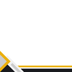 Obraz premium Geometric Business Footer