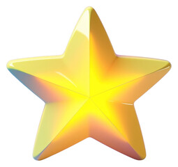 Obraz premium PNG Yellow purple symbol star