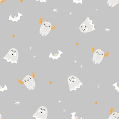 halloween seamless pattern