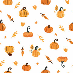 halloween seamless pattern