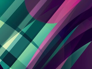 Obraz premium Abstract background with horizontal lines and diagonal corners