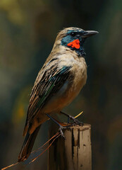 red winged blackbird