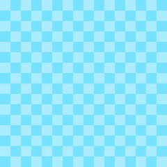 Blue color Chess board design pattern - Simple square pattern background.