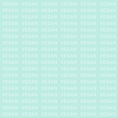 Vegan word pattern content background