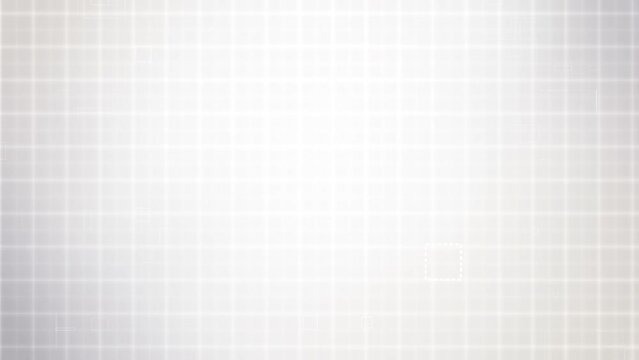 White Squared Paper Sheet on Grey Background