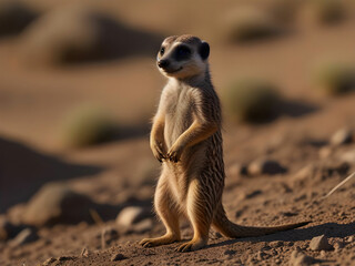 Fototapeta premium meerkat pick