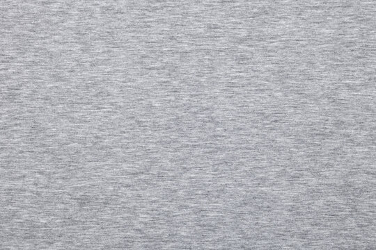 Heather Gray Cotton Fabric Texture