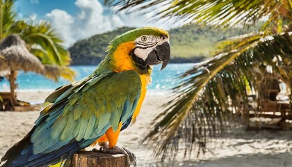 blue and yellow macaw parrot, bird, macaw, animal, blue, yellow