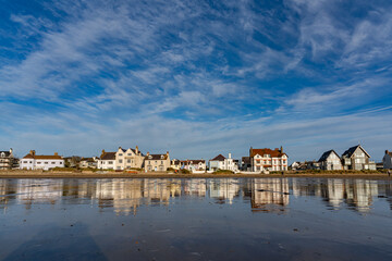 Low tide reflections at Rhosneigr beach, Anglesey