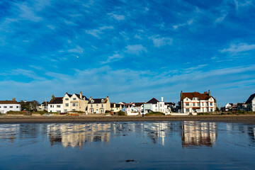 Low tide reflections at Rhosneigr beach, Anglesey