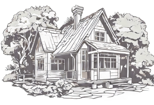 house in the woods