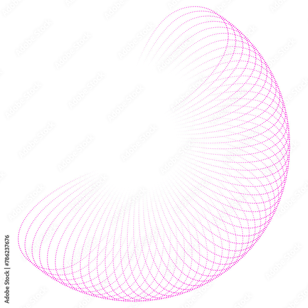 Poster background with circles