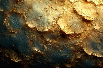 Luminous golden texture. Framed prints, wall papers, posters, cards, murals, carpets, decorations,