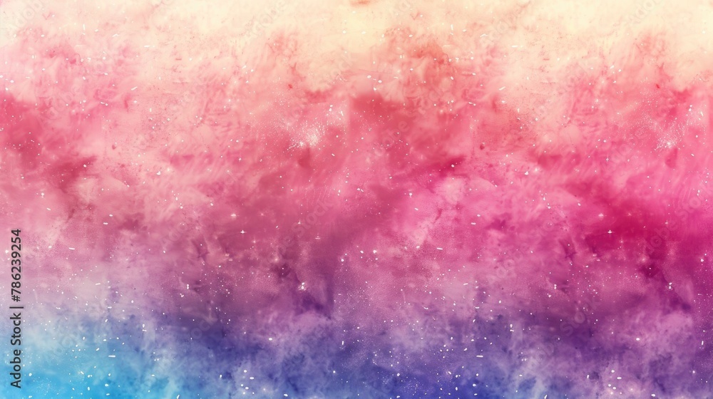 Poster background with colorful gradient blur and grainy noise effect