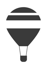 Hot Air Balloon Vector Silhouette - 786239495