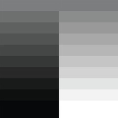 Gray Gradient Color Palette