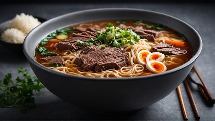 Braised Beef Noodle Soup Tender beef and noodles in a rich, savory broth.