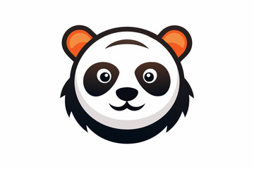 logo panda logo panda logo style vector illustration