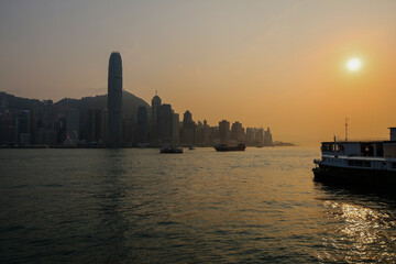 Beautiful views of Victoria Harbour.