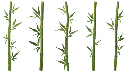 Icon Bamboo. suitable for Japanese symbol. flat style.