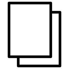 layers icon, simple vector design