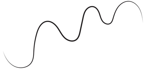 vintage Vector elegant line calligraphy divider and separator, swirl and corner decorative ornament. Floral line design element. Flourish curl element for invitation or vector illustration. 