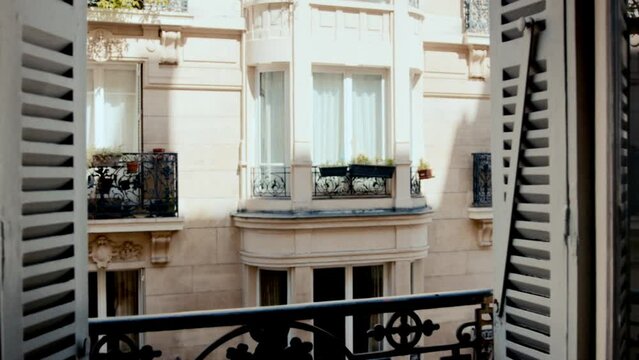 View from window in paris
