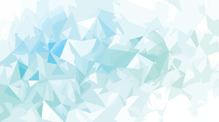 Light BLUE vector polygonal illustration which consist - obrazy, fototapety, plakaty