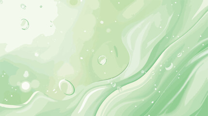 Fototapeta na wymiar Light Green vertical background with liquid shapes