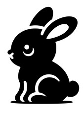 Bunny svg, Cute bunny svg, Easter svg, Bunny png, Face svg, Bunny Silhouette, Bunny Logo, Animal SVG, Easter bunny SVG, Bunny Clipart, Bunny Cricut