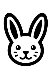Bunny Face SVG, Digital Download, Svg, Jpeg, Png, Easter Bunny, Bunny Face, Cute, Happy Easter, Tooth, Rabbit SVG, Bunny Silhouette, Bunny Clipart