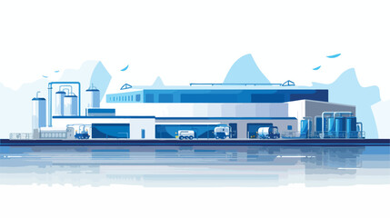 Modern production facility for quality bottled water