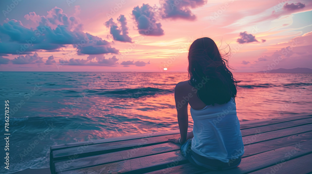 Poster a calm and peaceful scene is depicted in the image, showing a chaotic environment being tamed with a