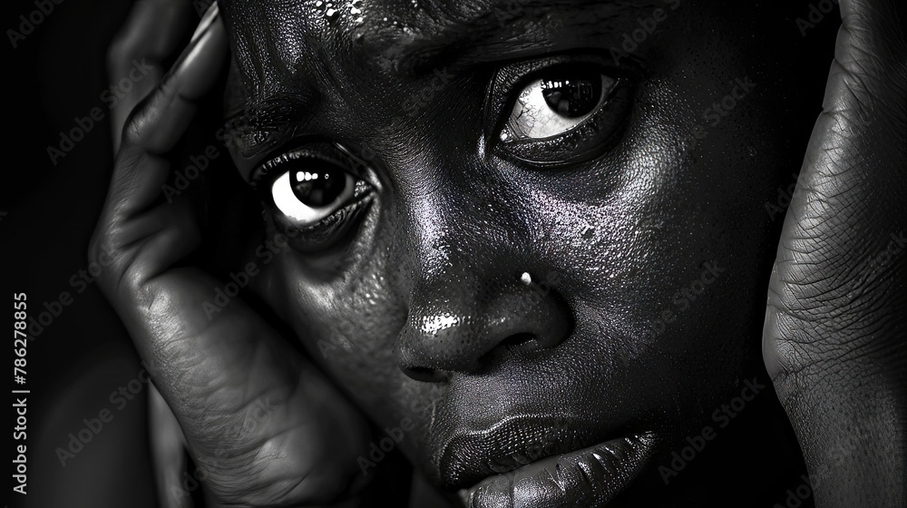Poster an image of chaotic emotions is depicted in the style of raw art, with no specific subject, in the f