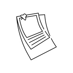 sheet paper icon