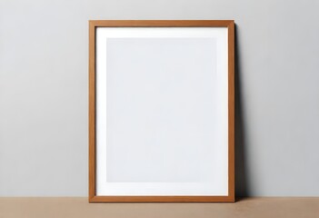 Frame mockup, ISO A paper size. Living room wall poster mockup. Interior mockup with house background. Modern interior design.