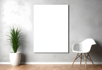 Frame mockup, ISO A paper size. Living room wall poster mockup. Interior mockup with house background. Modern interior design. 