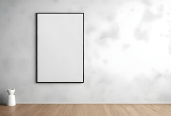 Frame mockup, ISO A paper size. Living room wall poster mockup. Interior mockup with house background. Modern interior design. 