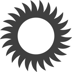 Spiral and swirl motion twisting circles design element set.