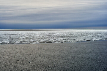 Icy sea