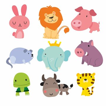 Smiling Animals Collection
