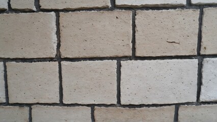 Obraz premium Gray brick wall texture background. Gray brick wall background. Grey brick wall texture.