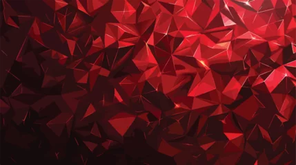 Fotobehang Dark Red vector shining triangular template © Tech