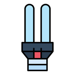 Bulb, energy bulb, energy saver, energy saver bulb Icon