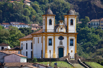 Igreja Nossa Senhora das Mercês e Perdões, Historic baroque city, Minas Gerais, Brazil.