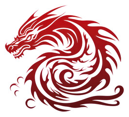 PNG  Dragon white background creativity cartoon. AI generated Image by rawpixel.