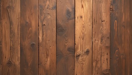 Dark brown wooden wall background with old wood texture